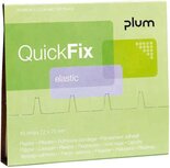 Plum QuickFix navulling voor pleisterautomaat, 45 elastische pleisters Plum QuickFix navulling voor pleisterautomaat, 45 elastische pleisters