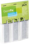 Plum QuickFix navulling voor pleisterautomaat, 30 detecteerbare blauwe pleisters, extra lang Plum QuickFix navulling voor pleisterautomaat, 30 detecteerbare blauwe pleisters, extra lang