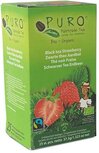 Puro Bio thee Aardbei, zwarte thee, fairtrade, pak van 25 zakjes Puro Bio thee Aardbei, zwarte thee, fairtrade, pak van 25 zakjes