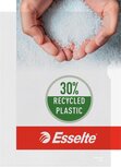 Esselte Premium L-map, copy safe, gekorreld, A4, 160 micron, pak van 100 stuks, transparant Esselte Premium L-map, copy safe, gekorreld, A4, 160 micron, pak van 100 stuks, transparant