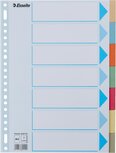 Esselte tabbladen voor ft A4 karton 7 tabs 23 perforatiegaten Esselte tabbladen voor ft A4 karton 7 tabs 23 perforatiegaten