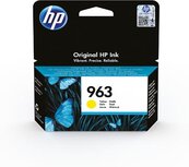 HP inktcartridge 963, 700 pagina's, OEM 3JA25AE, geel HP inktcartridge 963, 700 pagina's, OEM 3JA25AE, geel