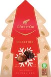 Côte d'or chocolade Selection kerstboom, doos van 130 g
