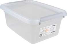 DONAU Home opbergdoos, 12,5 liter, transparant DONAU Home opbergdoos, 12,5 liter, transparant