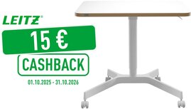 Leitz Ergo Zit/Sta bureau, klein, manueel, mobiel Leitz Ergo Zit/Sta bureau, klein, manueel, mobiel