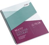 Multo collegedictaat ft A4, geruit 10 mm, 23-gaats
