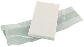 Hygiënezakjes LDPE, wit, 46 x 25 stuks