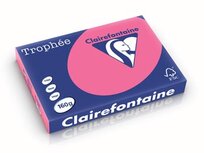 Clairefontaine Trophée Intens, gekleurd papier, A3, 160 g, 250 vel, fuchsia