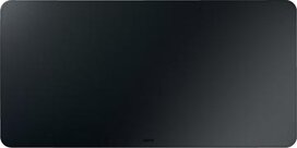 Leitz bureauonderlegger en muismat, lederlook, ft 80 x 40 cm, zwart