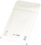 OFFICE products luchtkussenenveloppen, met stripsluiting, 150 x 215 mm, wit, pak van 5 stuks