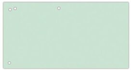 OFFICE products verdeelstroken, 240 x 105 mm, pak van 100 stuks, groen