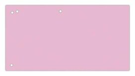 OFFICE products verdeelstroken, 240 x 105 mm, pak van 100 stuks, roze