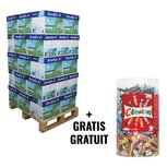 ACTIE DOUBLE A: 1 x printpapier A4 80 g pallet (ref. D1022P1) + GRATIS 1 x Celebrations silo, 1435 g