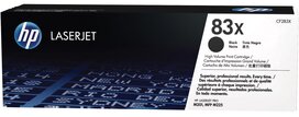 HP toner 83X, 2 200 pagina's, OEM CF283X, zwart