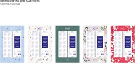 Brepols week omlegkalender op schild, fantasy, 2027