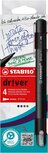 STABILO dr!ver fineliner, medium punt, geassorteerde kleuren, blister van 4 stuks