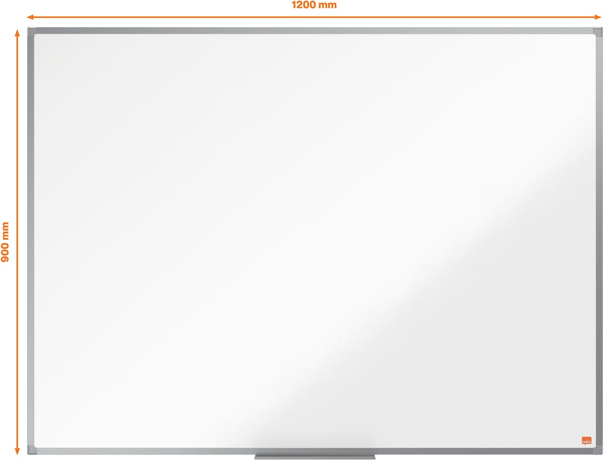 Nobo Essence whiteboard, gelakt staal, magnetisch, 120 x 90 cm