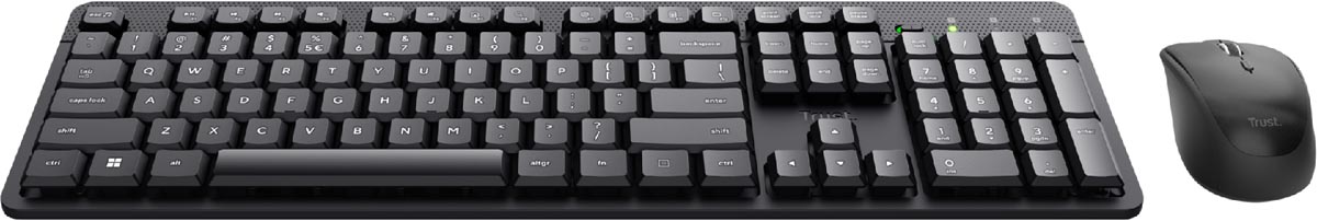 Trust Ody II draadloos stil toetsenbord en muis, qwerty
