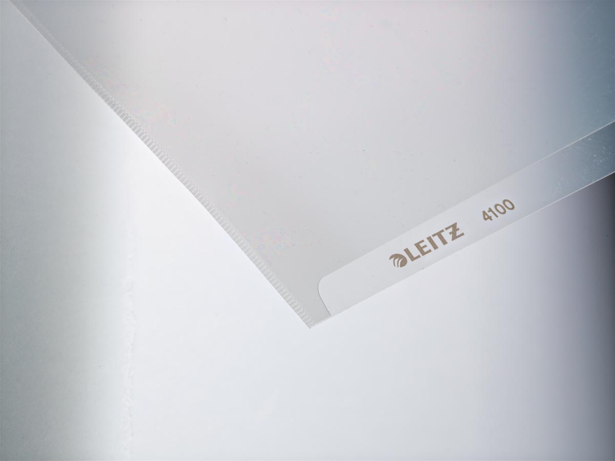Leitz L-map ft A4, uit harde PVC, pak van 100 stuks