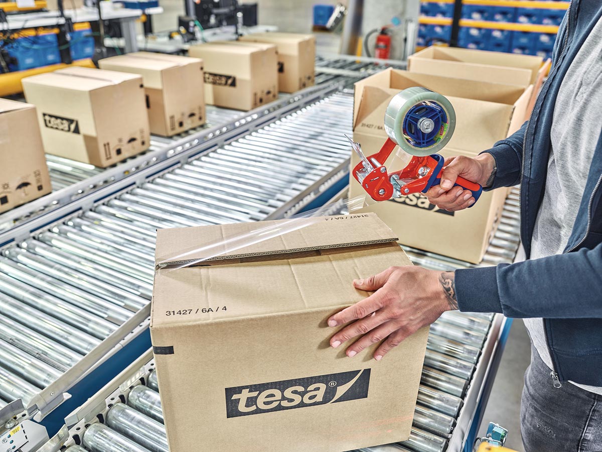Tesapack eco & ultra strong ecologo, 50 mm x 66 m, transparant