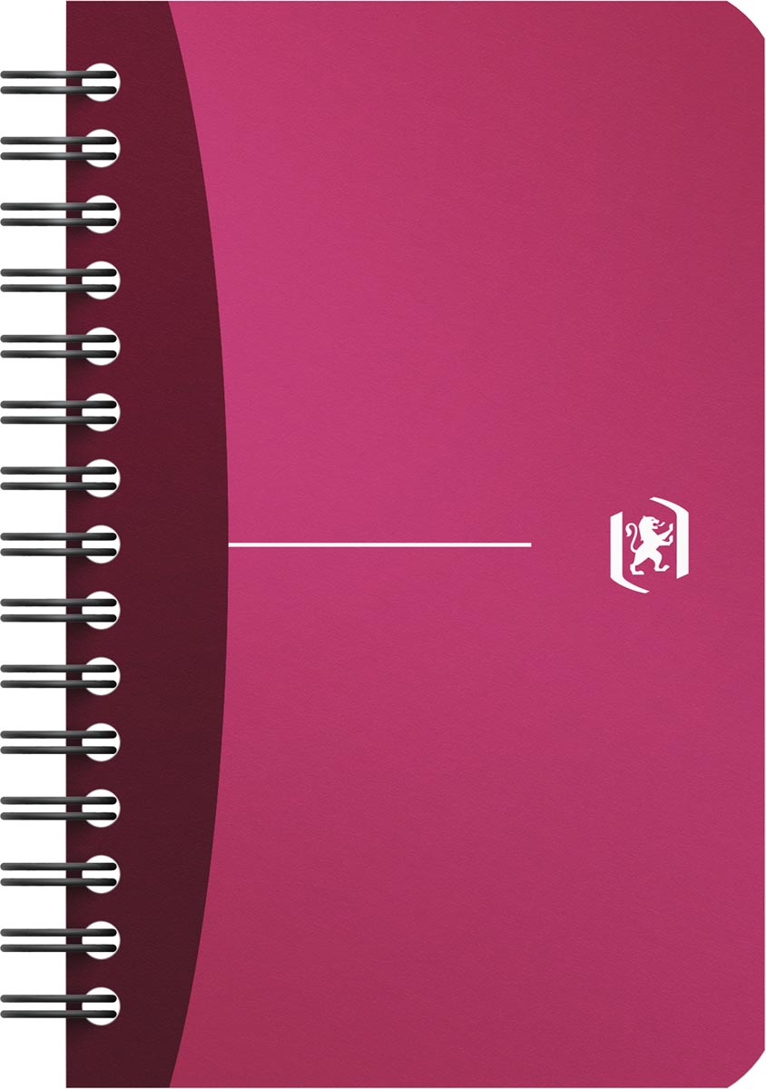 Oxford Office Urban Mix notitieboekje, 180 bladzijden, ft 9 x 14 cm, geruit 5 mm, geassorteerde kleuren
