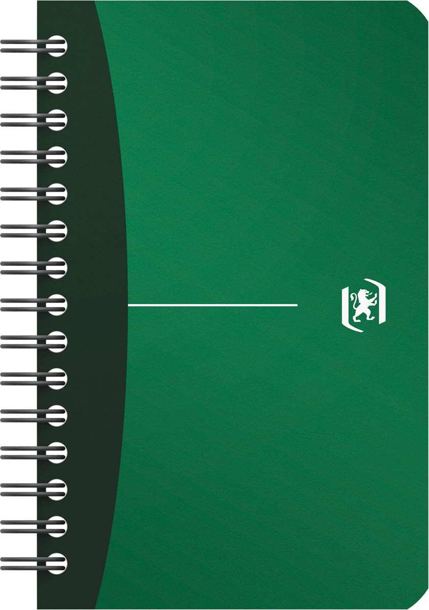Oxford Office Urban Mix notitieboekje, 180 bladzijden, ft 9 x 14 cm, geruit 5 mm, geassorteerde kleuren