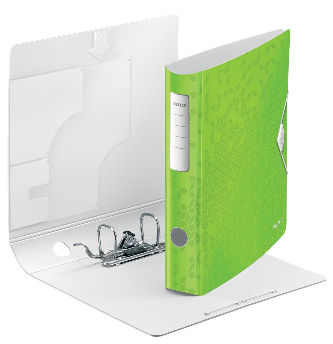 Leitz WOW ordner Active rug van 6,5 cm, groen