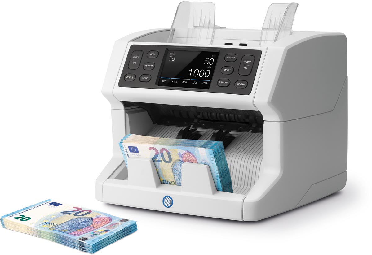 Safescan biljettelmachine 2850, met 3-voudige detectie