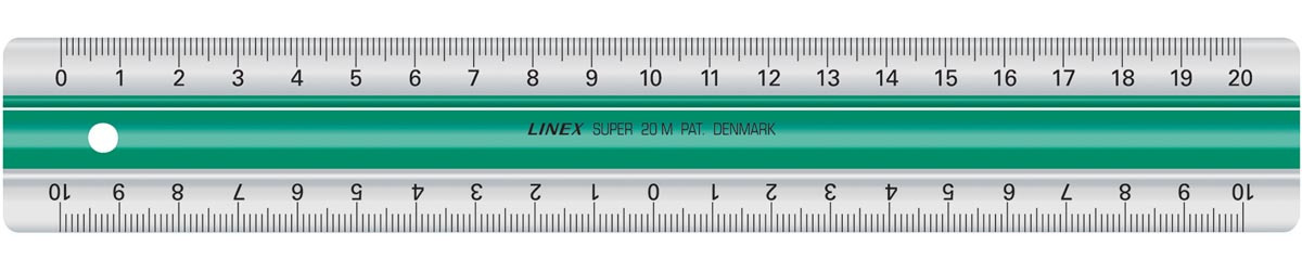 Linex liniaal 20 cm