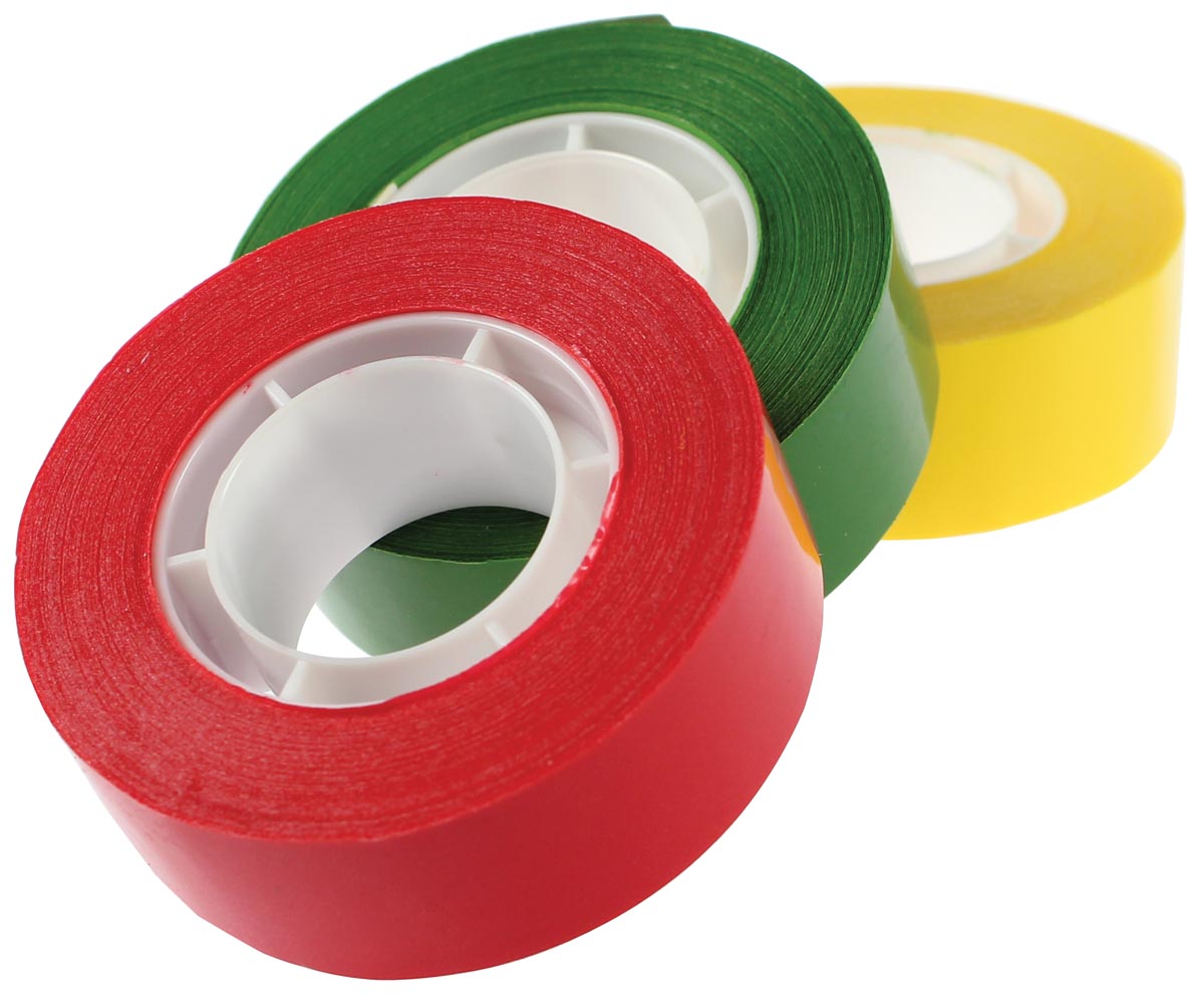 Apli plakband ft 19 mm x 33 m, rood