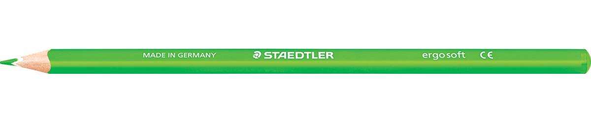 Staedtler driehoekig kleurpotlood Ergosoft 12 potloden