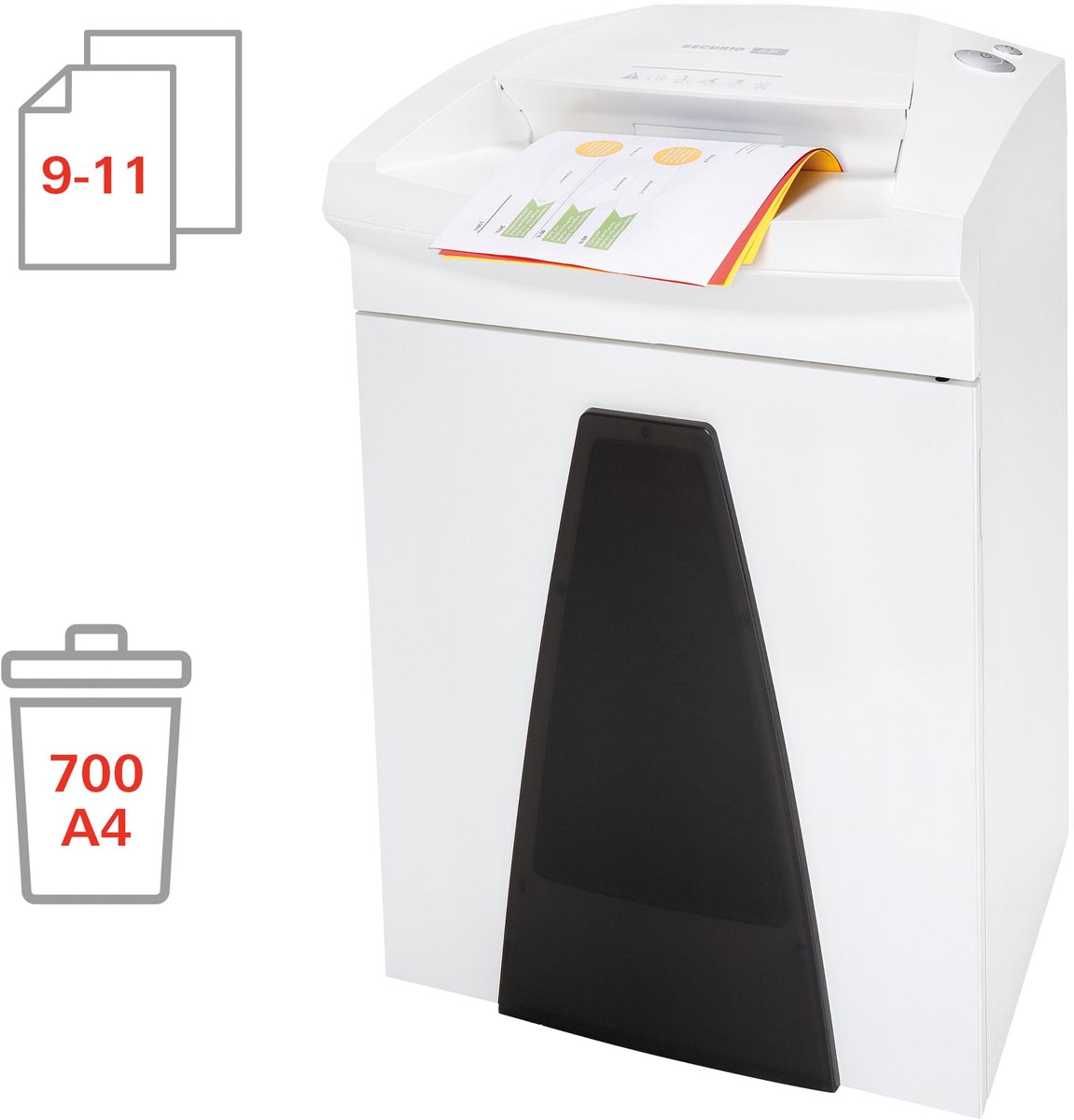 HSM SECURIO B26 papiervernietiger, 1,9 x 15 mm