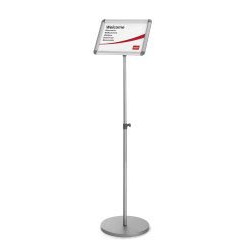 Nobo clicklijst Essence met voet, uit aluminium, versterkende hoeken, ft A3