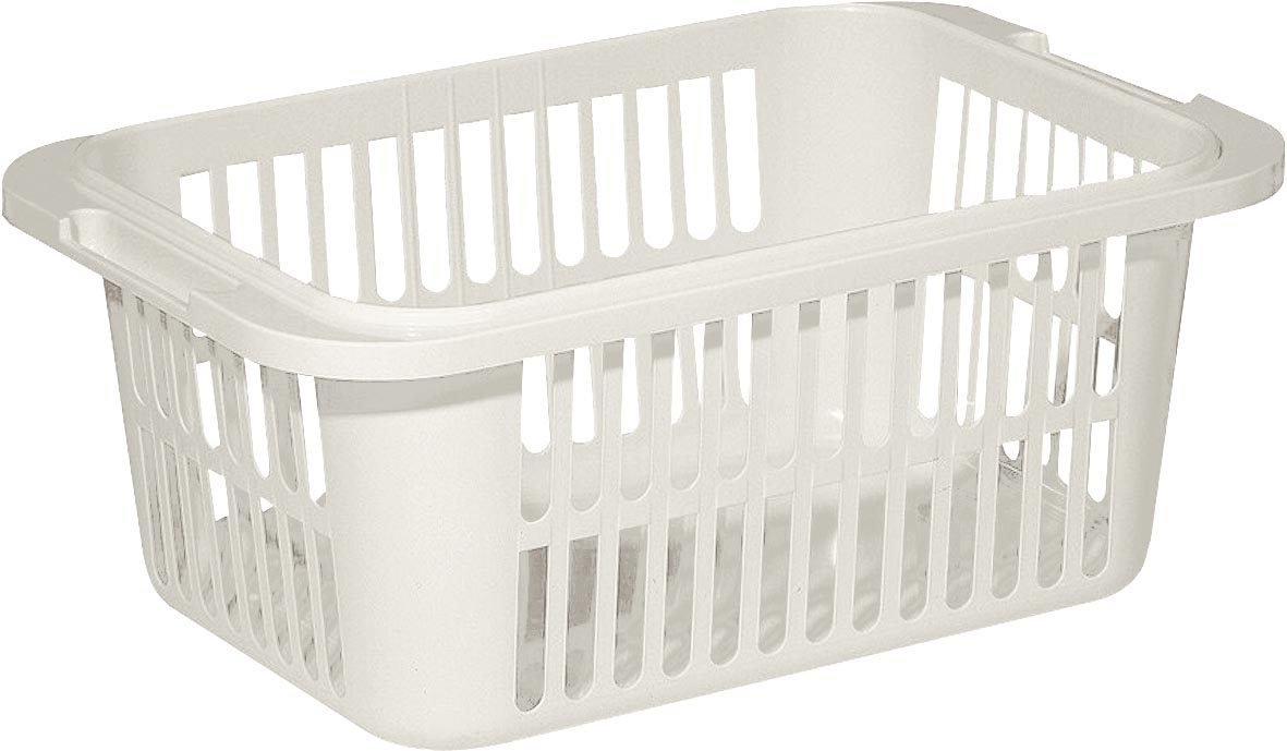 Curver Lingo wasmand, 66,5 x 43,5 x 38 cm, lichtgrijs