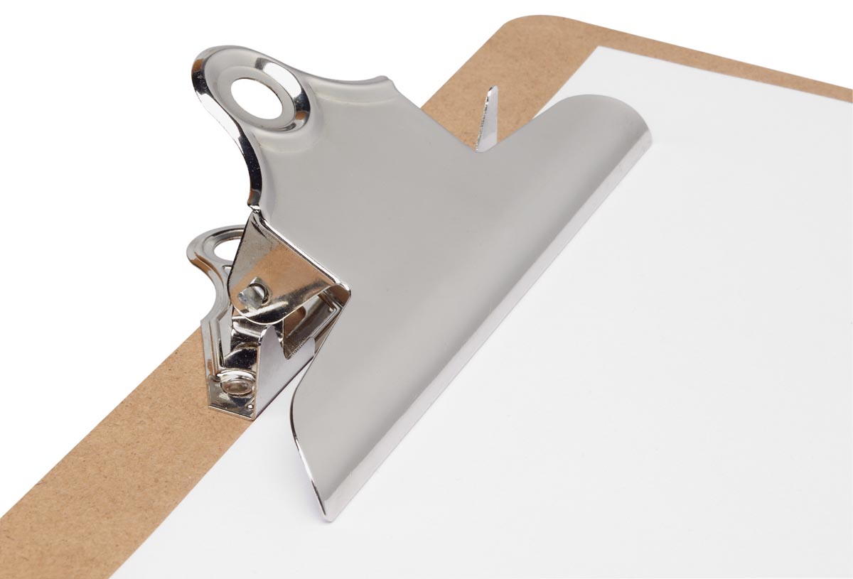 MAUL klemplaat Classic, hardboard karton, A3 liggend, bruin