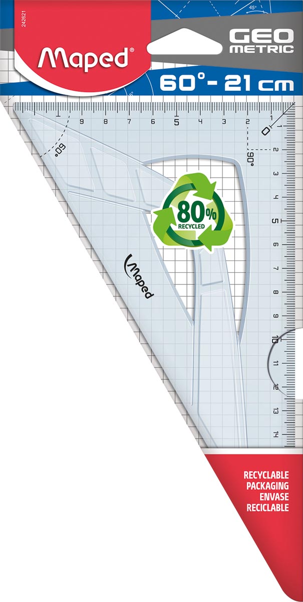 Maped winkelhaak Geometric 21 cm, 60°