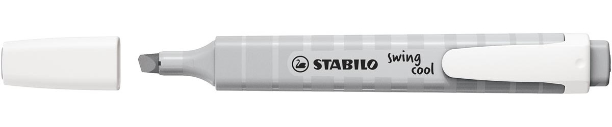 STABILO swing cool markeerstift, pastelgrijs