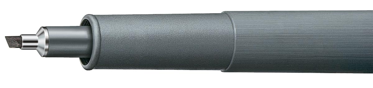 Staedtler pigment liner fineliner, beitelpunt, schrijfbreedte 2 mm, zwart