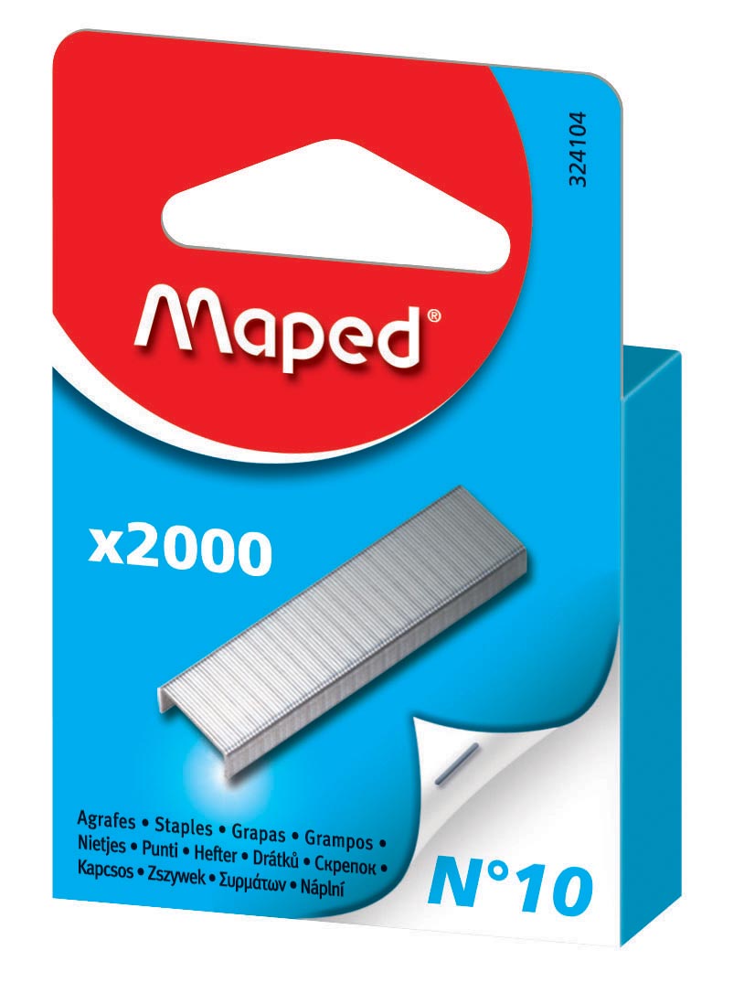 Maped Office nietjes nr 10 doos 2000 stuks