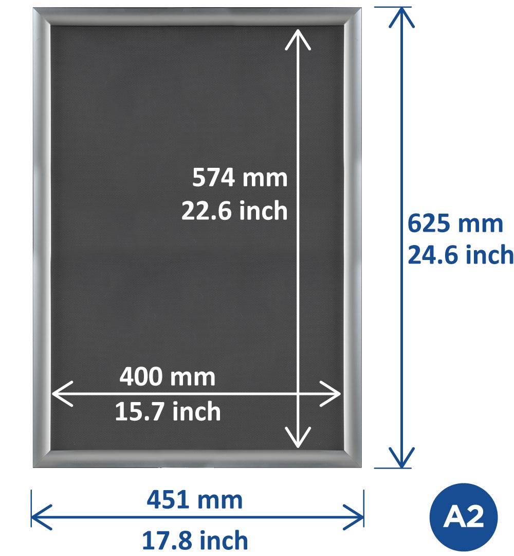 Europel clicklijst Premium, 25 mm, ft A2, zilver