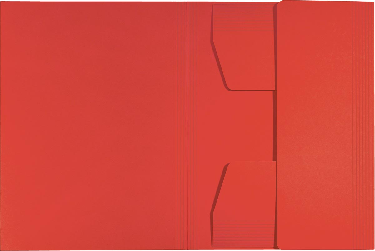 Leitz Recycle klepmap, uit karton, ft A4, rood