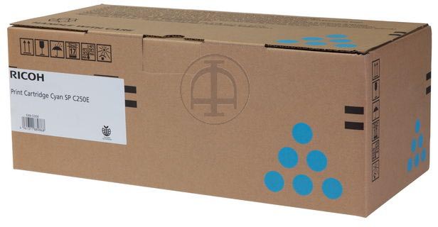 Ricoh toner SPC250E, 1.600 pagina's, OEM 407544, cyaan
