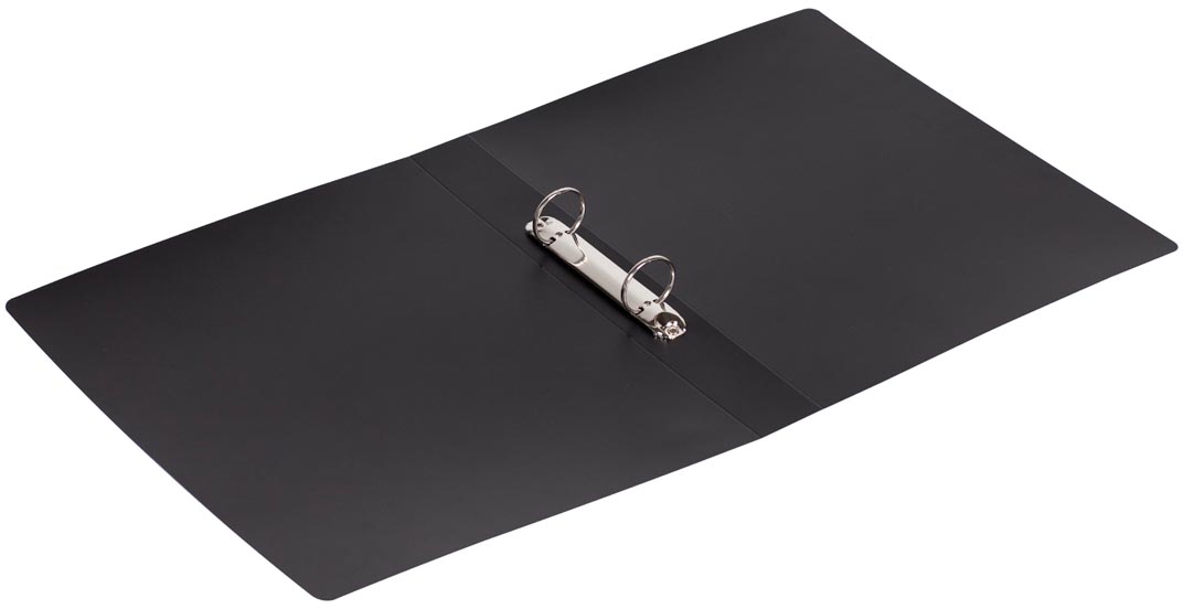 Elba Urban ringmap, ft A4, rug van 4 cm, 2 ringen van 30 mm, zwart
