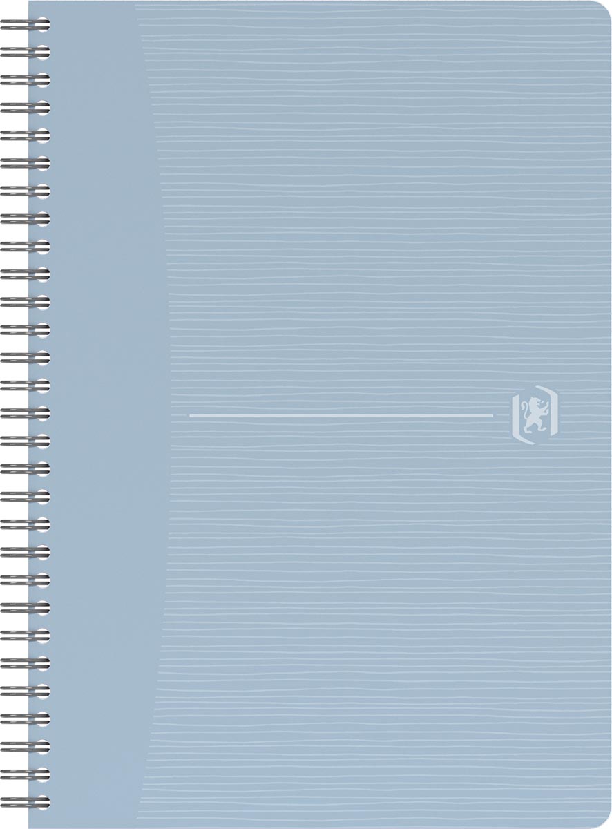 Oxford My Rec'up spiraalschrift, ft A5, 180 bladzijden, geruit 5 mm, geassorteerde kleuren