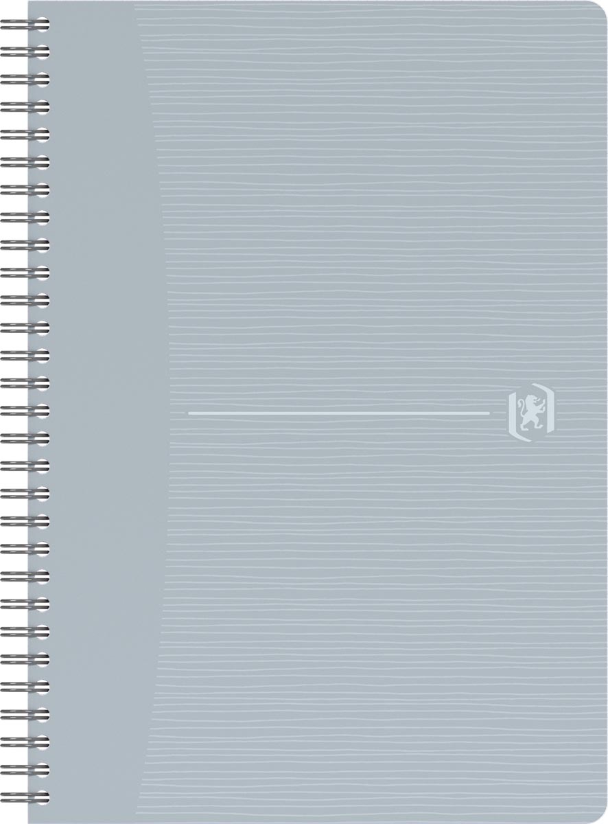Oxford My Rec'up spiraalschrift, ft A5, 180 bladzijden, geruit 5 mm, geassorteerde kleuren