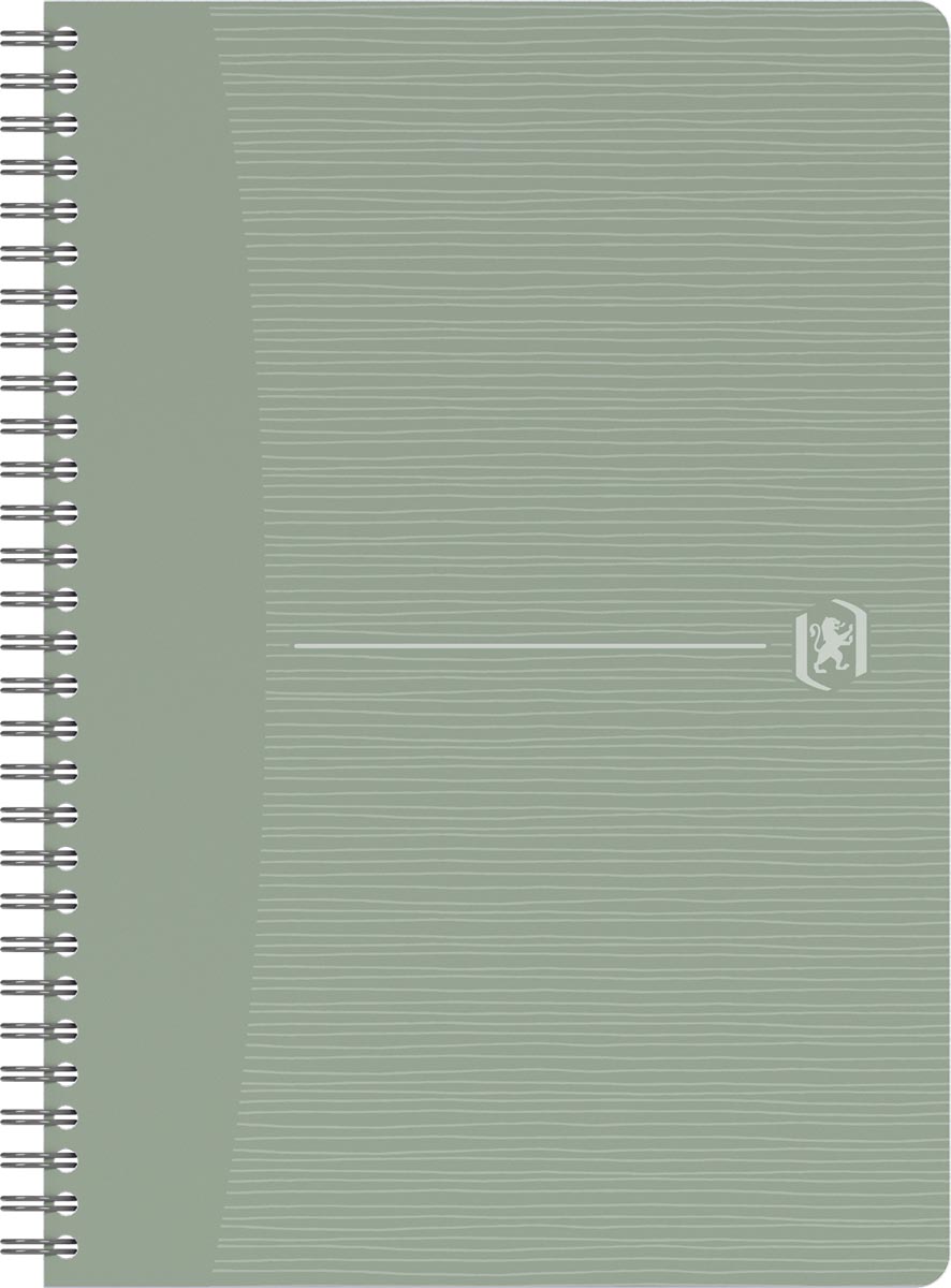 Oxford My Rec'up spiraalschrift, ft A5, 180 bladzijden, geruit 5 mm, geassorteerde kleuren