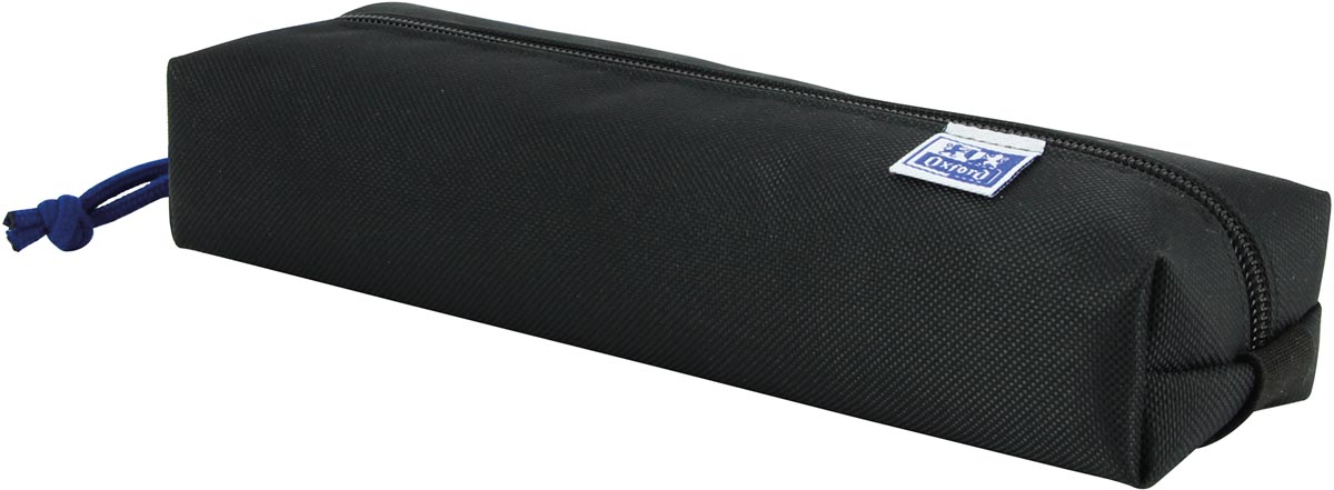 Oxford pennenzak rechthoekig polyester zwart 22 x 8 x 5 cm