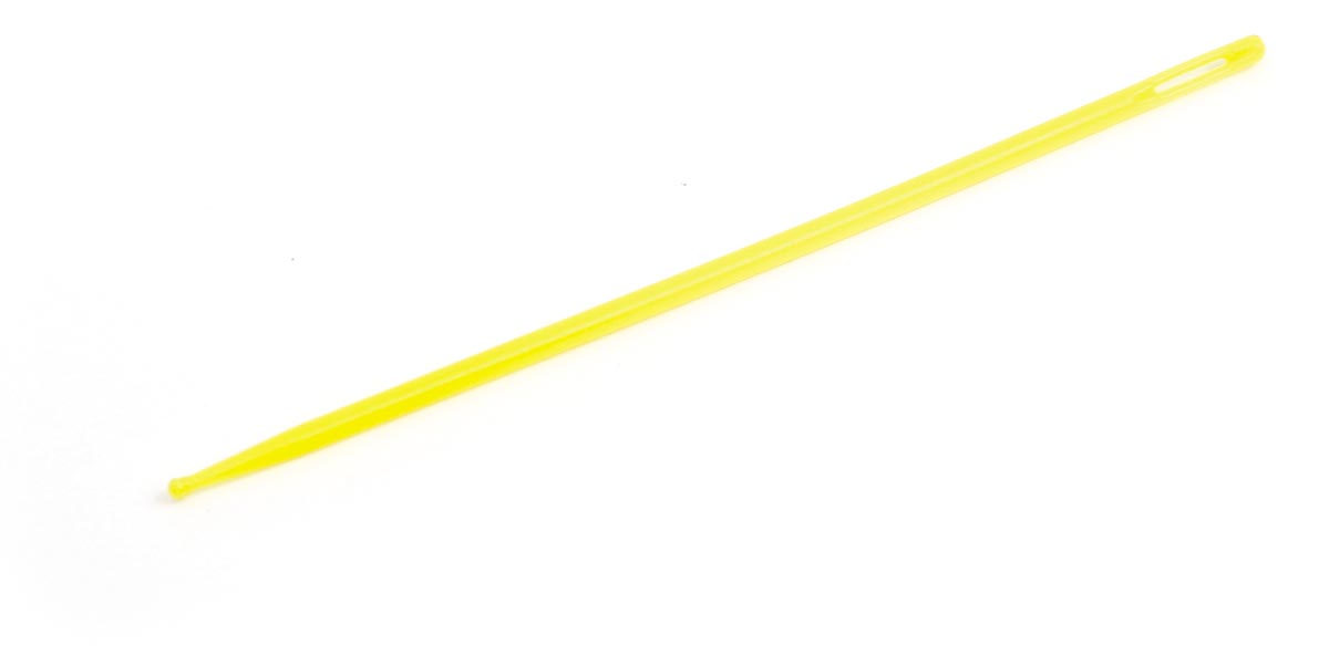 Graine Créative plastic naalden, 75 mm, diameter 1,8 mm, 12 stuks