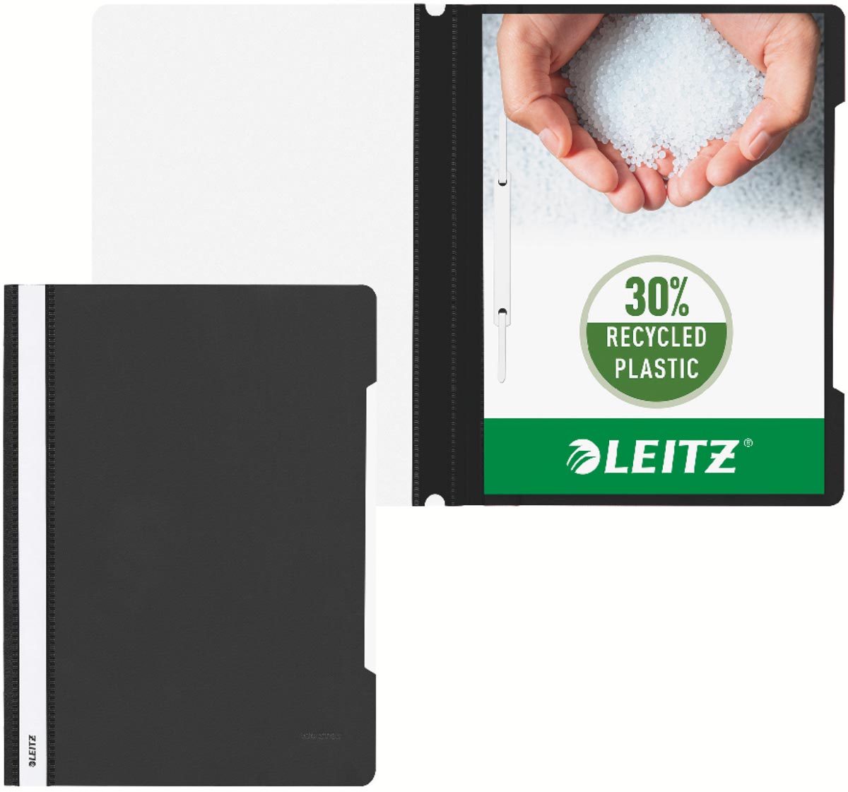 Leitz Snelhechtmap zwart, ft A4