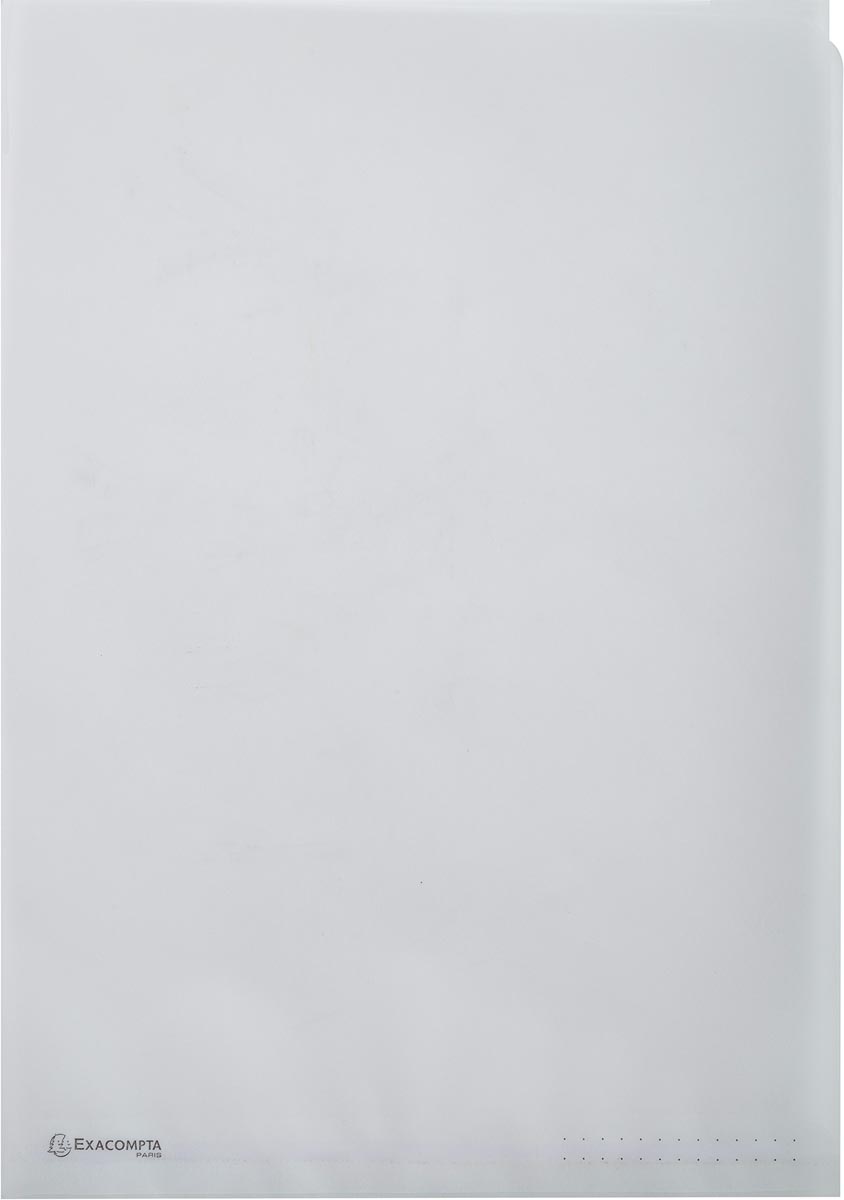 Exacompta L-map Cut-flush A4 transparant papier 110 g/m² pak van 50